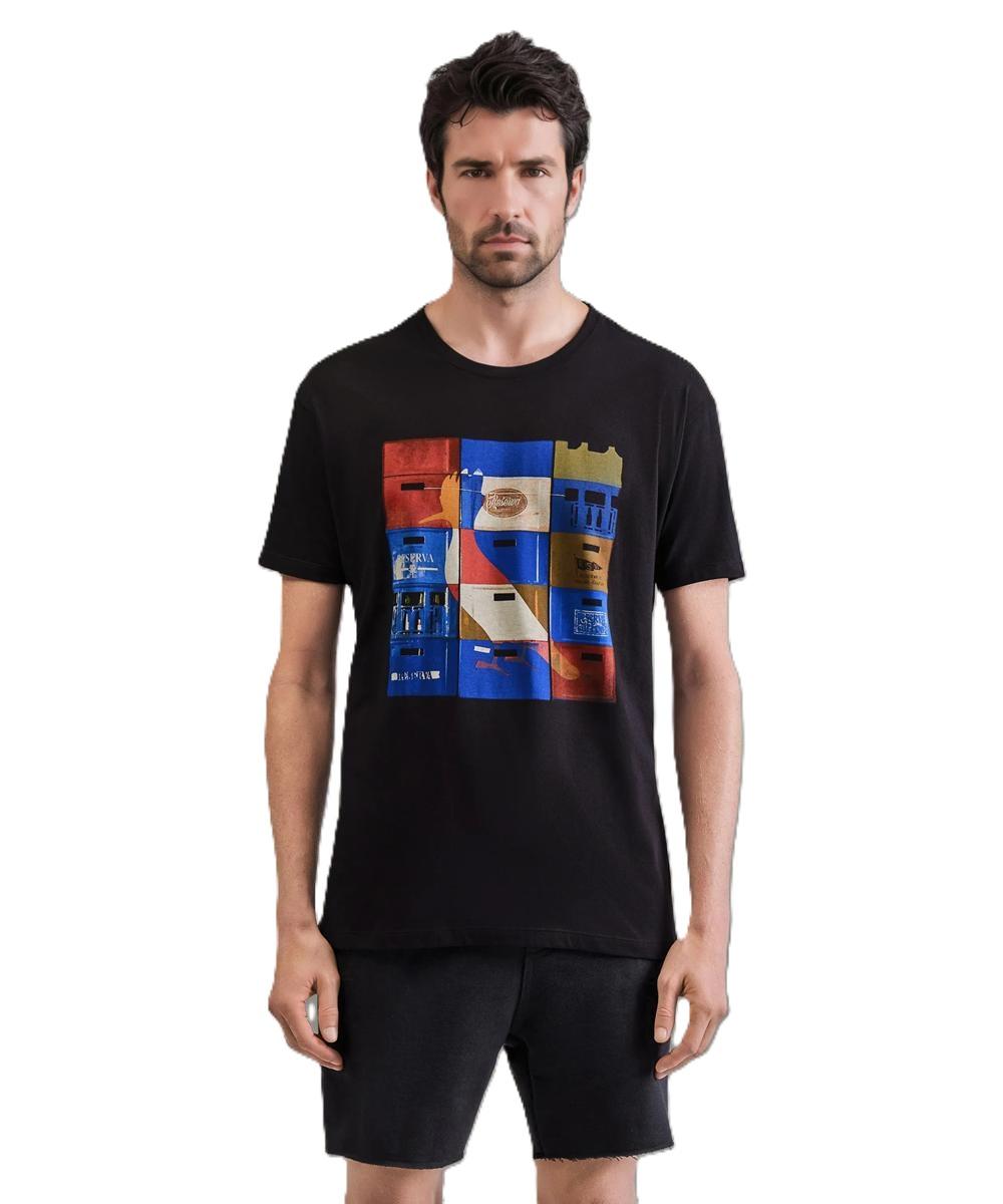 Camiseta Slim Est Pica Pau Caixa De Cerv Reserva - 1