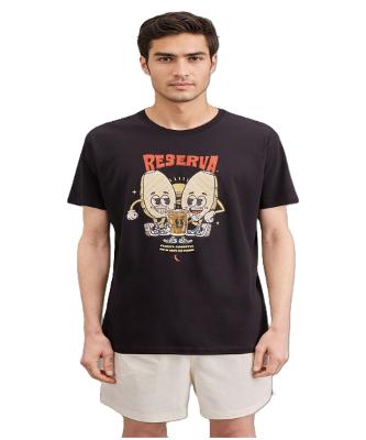 Camiseta Estampada Pão Na Chapa E Cafezin Sp Reserva