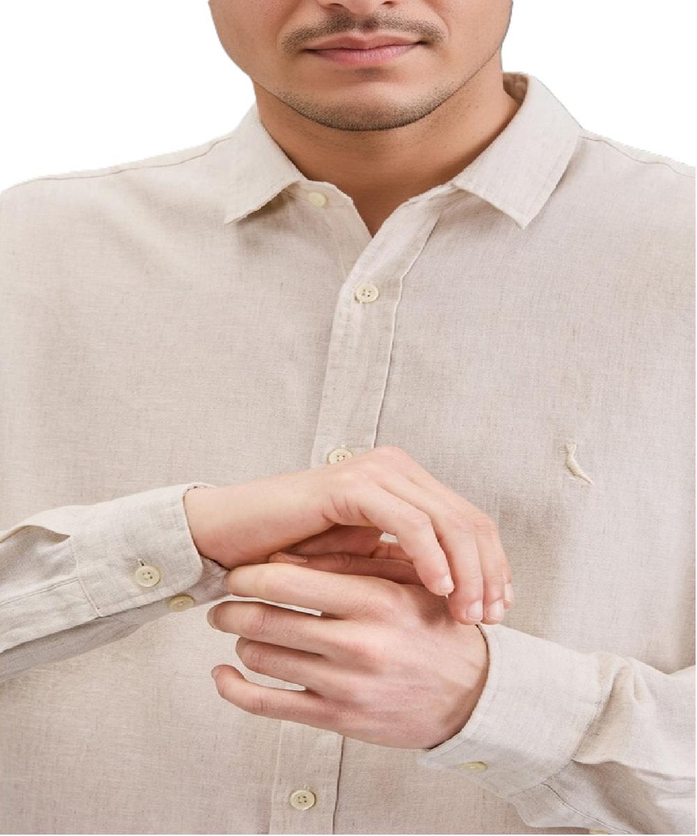 Camisa Manga Longa Linho Pienza Reserva - 2