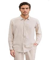 Camisa Manga Longa Linho Pienza Reserva - 1