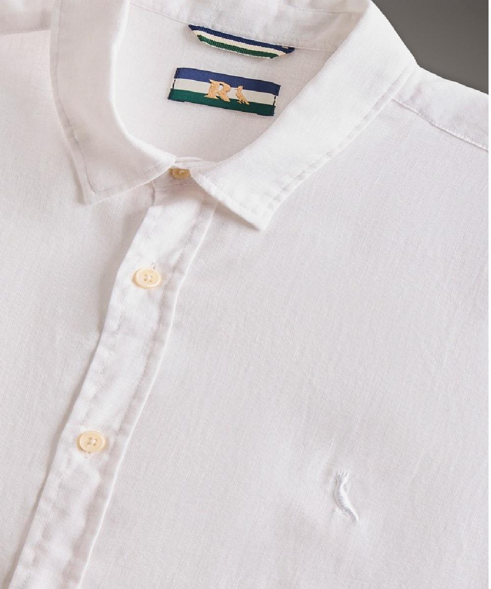 Camisa Manga Curta Linho Pienza Reserva - 5