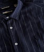 Camisa Manga Longa Flame Risca De Giz Reserva - 3