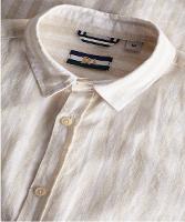 Camisa Manga Curta Linho Listrada Joa Reserva - 3