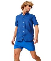 Camisa Manga Curta Linho Tinturado Reserva - 3