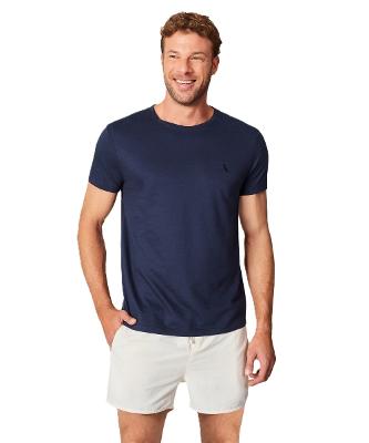 Camiseta Manga Curta Piquet Trabalhado Reserva