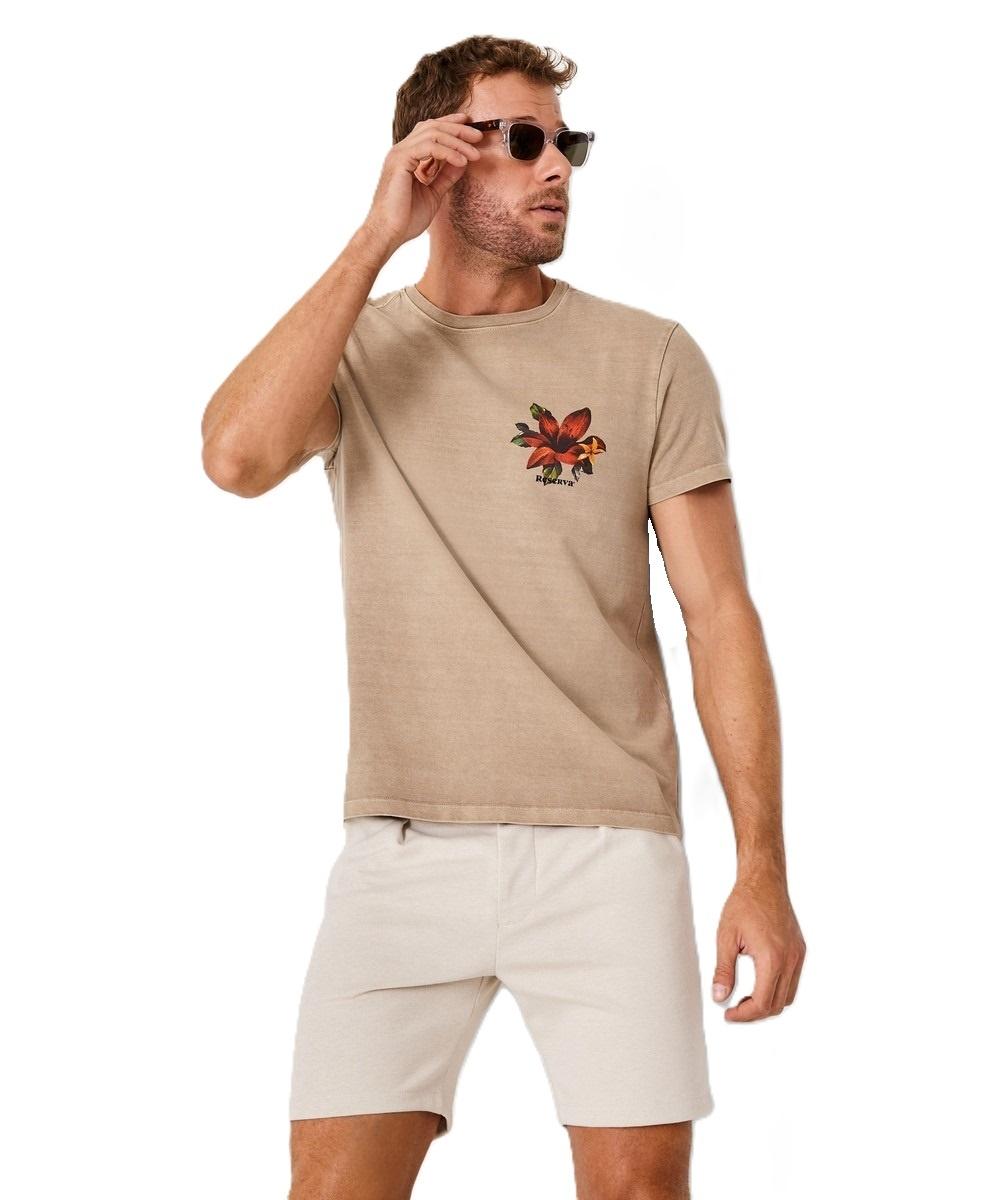 Camiseta Estampada Jardim Reserva - 1