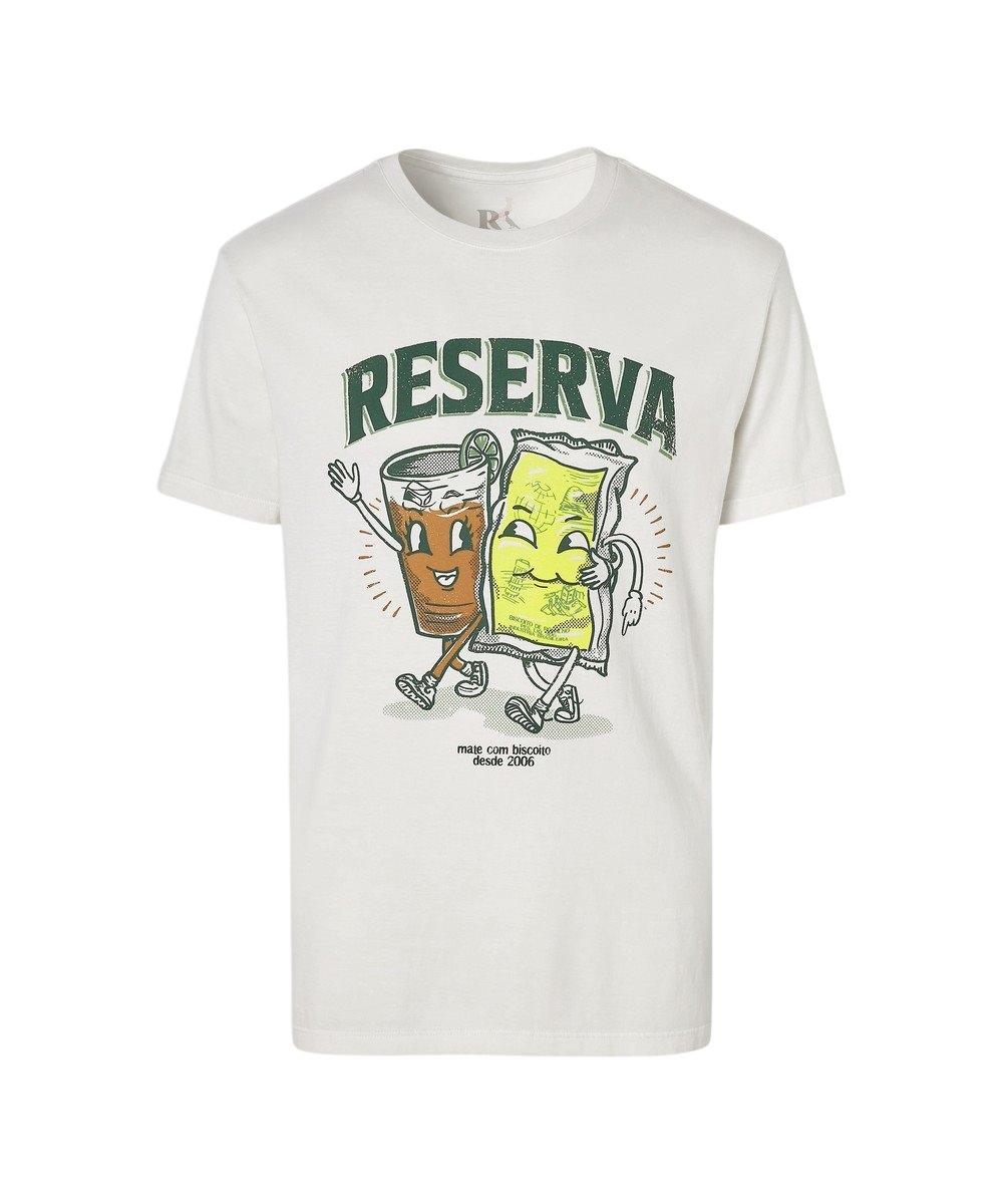 Camiseta Estampada Mate Com Biscoito Reserva - 2