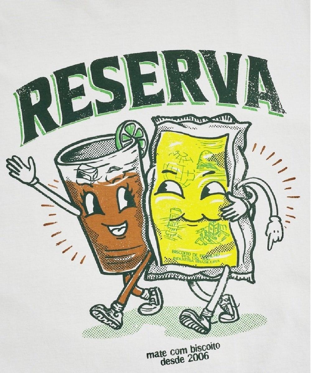 Camiseta Estampada Mate Com Biscoito Reserva - 4