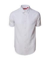 Camisa Manga Curta Linho Misto Bueno Tinturado Reserva - 2