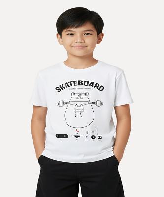 Camiseta Estampa Skateboard Reserva Mini