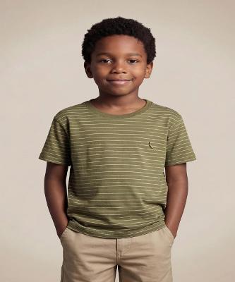 Camiseta Mc Mini Cotton Listra Reserva Mini