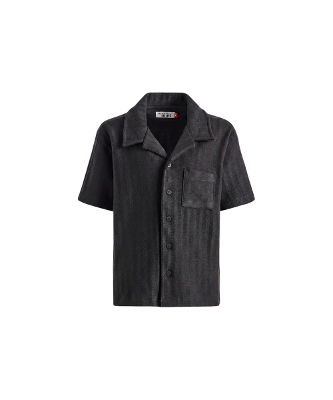 Camisa Textura Espinha De Peixe Reserva Mini