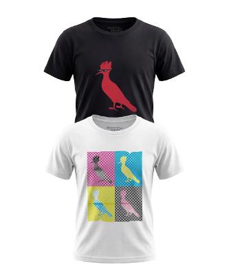 Kit 2 Camisetas Rsv Mini Halftone E Meme Reserva