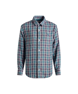 Camisa Mini Ml Xadrez Sao Pedro Reserva Mini