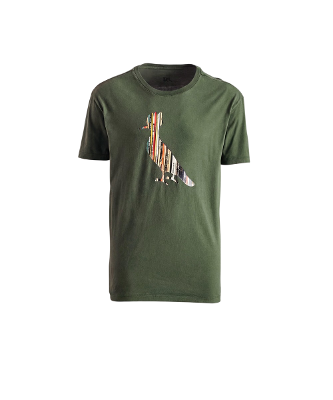 Camiseta Estampada Pica Pau Discos Reserva