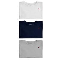 Kit 3 Camisetas Brasa Reserva Mini - 1