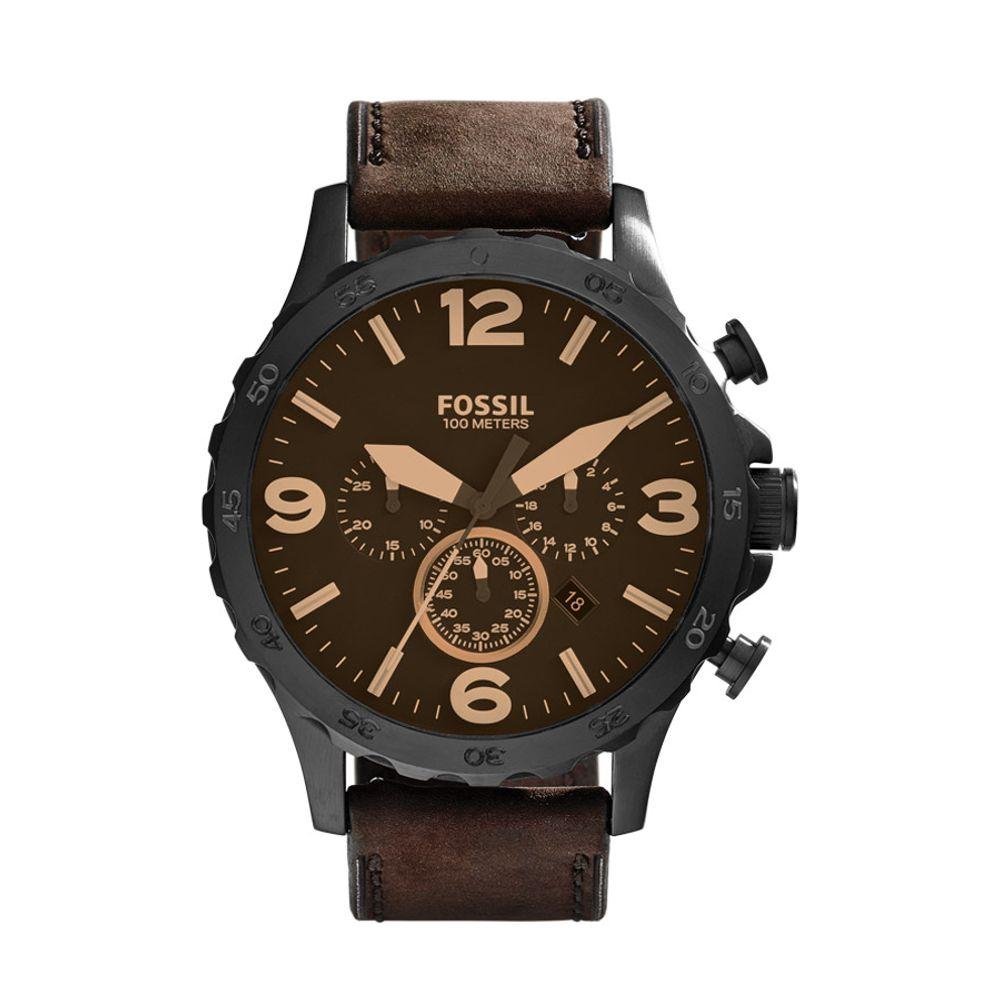 Relógio Fossil Masculino Nate Marrom  - JR1487/0MN - 1
