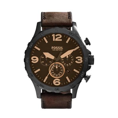 Relógio Fossil Masculino Nate Marrom  - JR1487/0MN