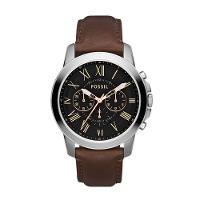 Relógio Fossil Masculino Grant Prata - FS4813/0PN - 1