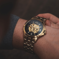 Relógio Technos Masculino Automático Dourado - 8N24AK/4P