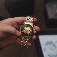 Relógio Technos Masculino Automático Dourado - 8N24AK/4P - 5