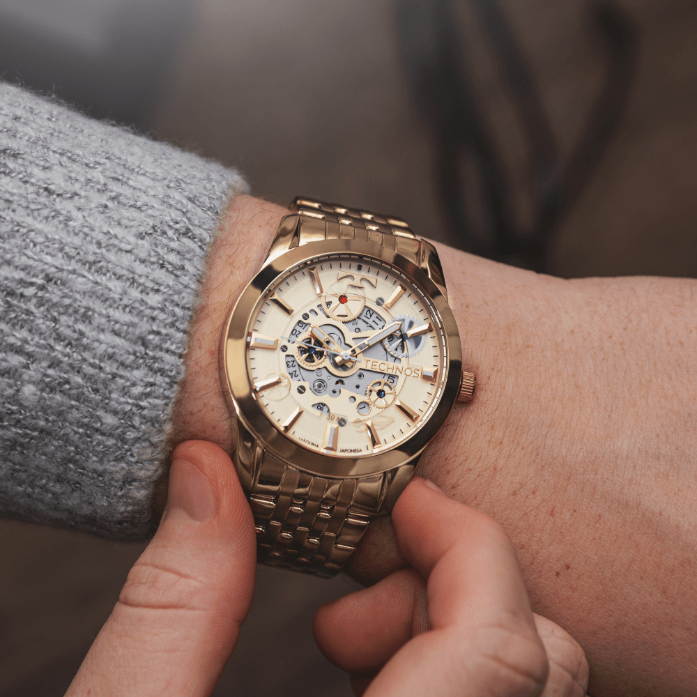 Relógio Technos Automático Masculino - 8205NQ/4X - 2