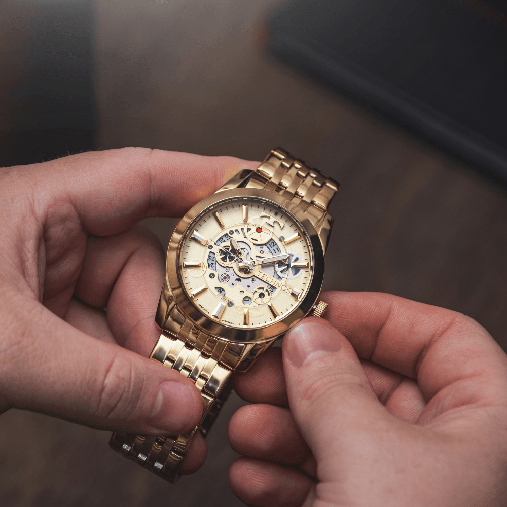 Relógio Technos Automático Masculino - 8205NQ/4X - 3