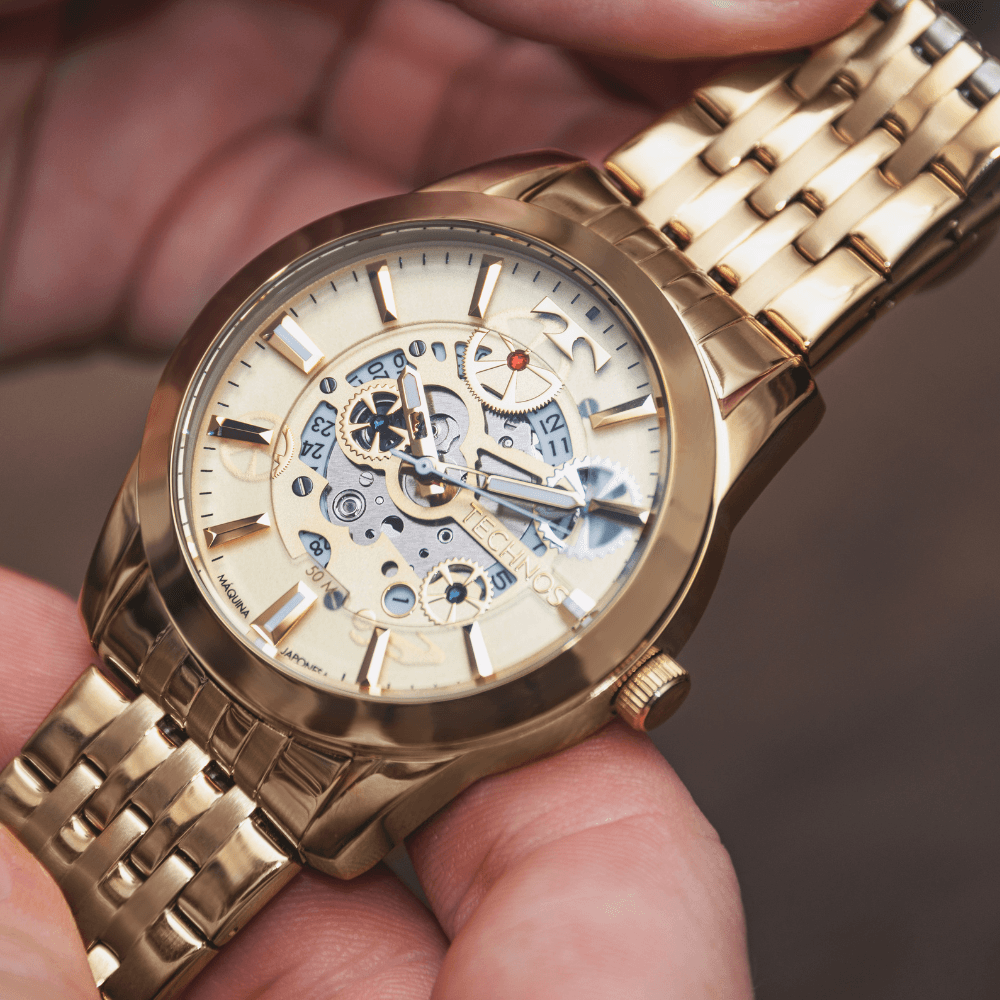 Relógio Technos Automático Masculino - 8205NQ/4X - 4