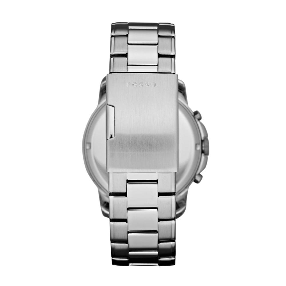 Relógio Fossil Masculino Grant Prata - FS4736/1PN - 3