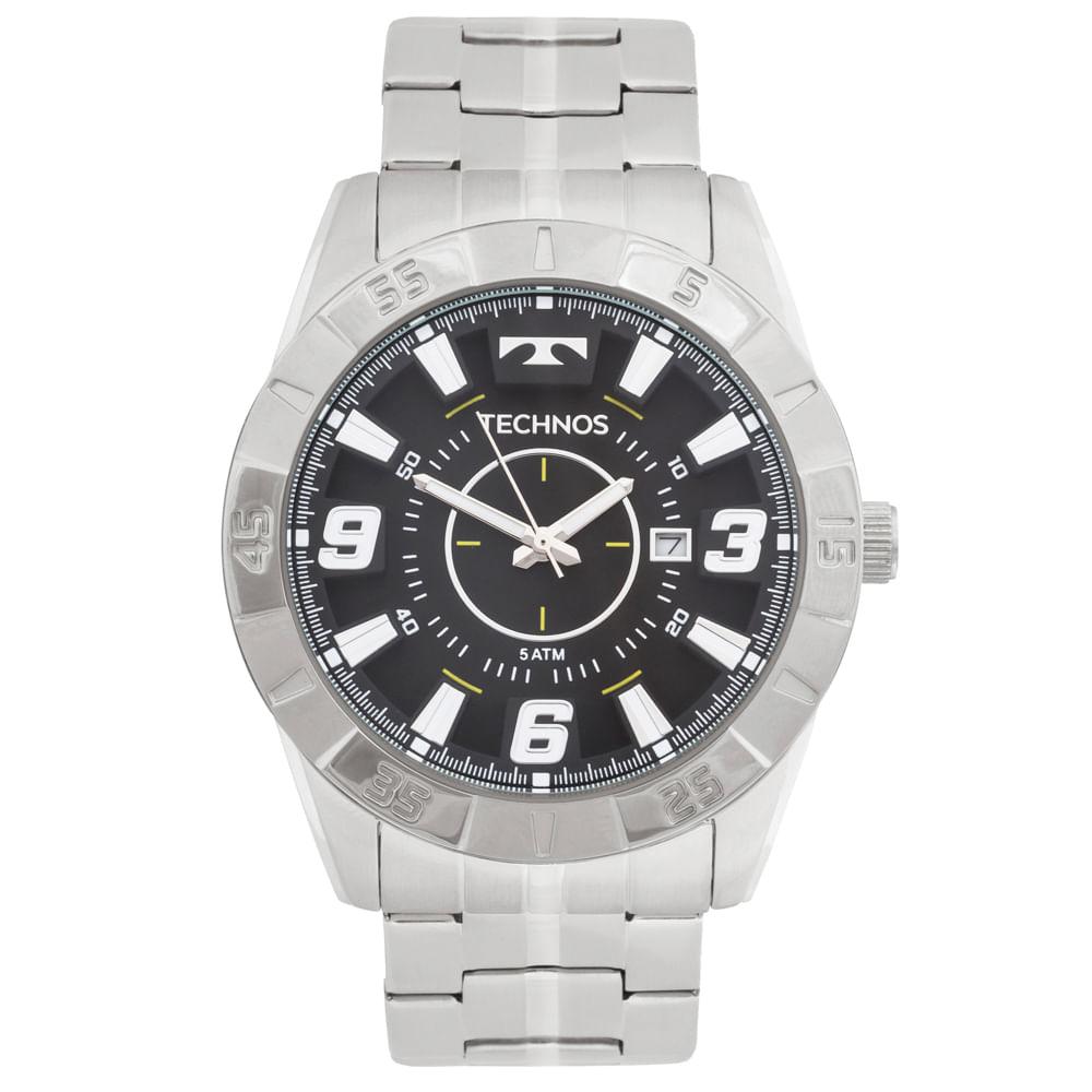 Relógio Technos Masculino Racer Prata - 2115KYX/1P - 1