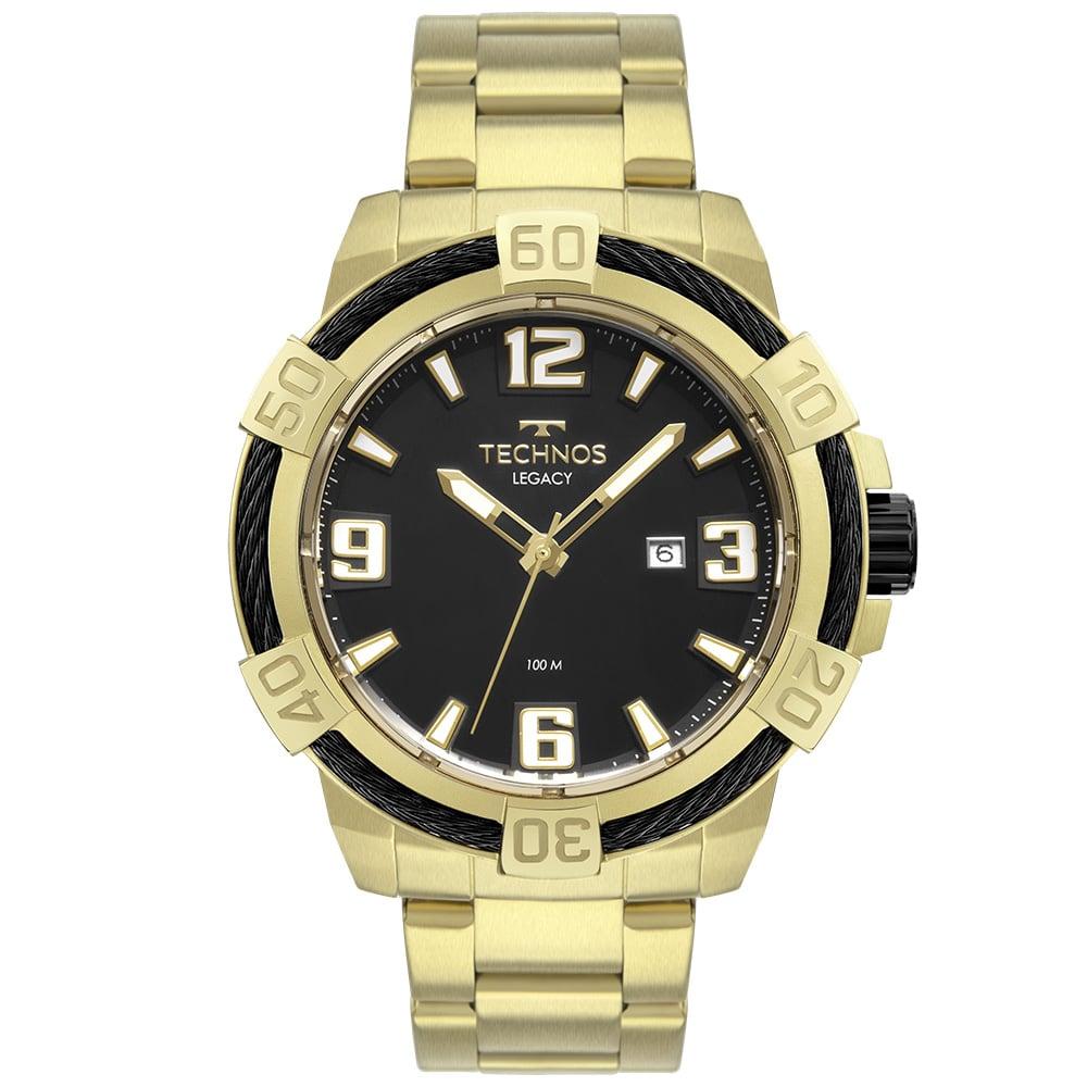 Relógio Technos Masculino Legacy Dourado - 2317AD/1P - 1