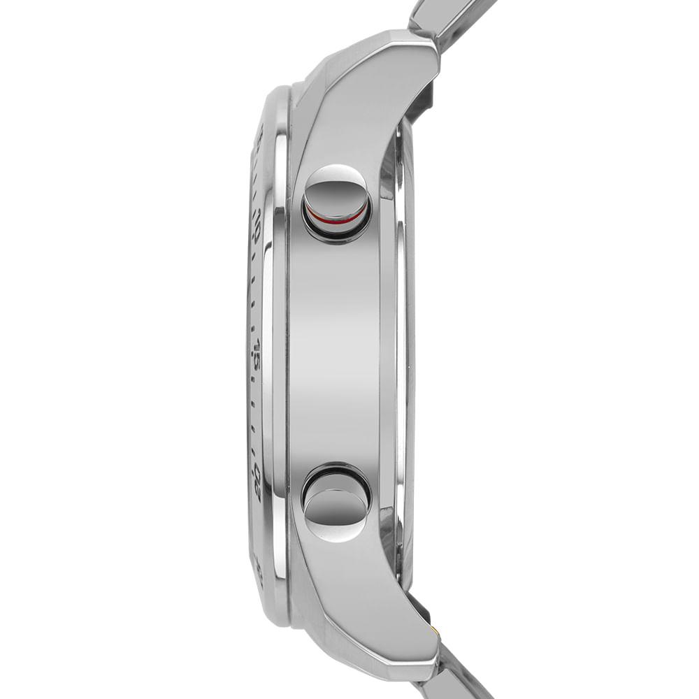 Relógio Technos Masculino Digital Prata - BJ3589AA/1K - 2