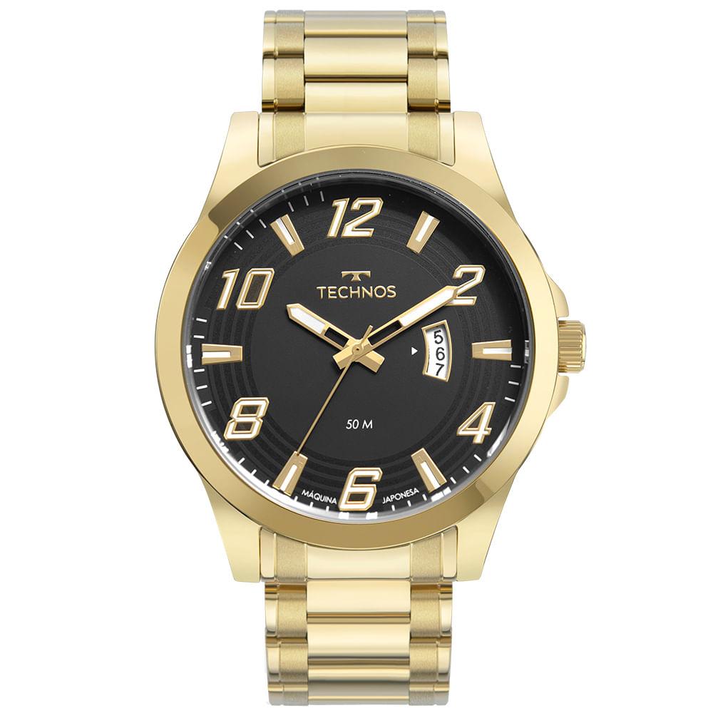 Relógio Technos Masculino Racer Dourado - 2115MXZ/1P - 1