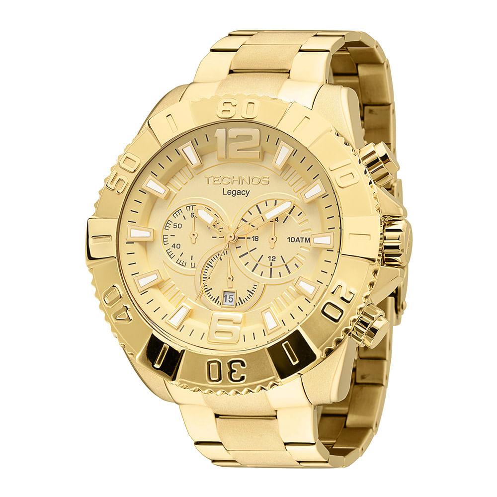 Relógio Technos Masculino Legacy Dourado - OS20IBS/4X - 1