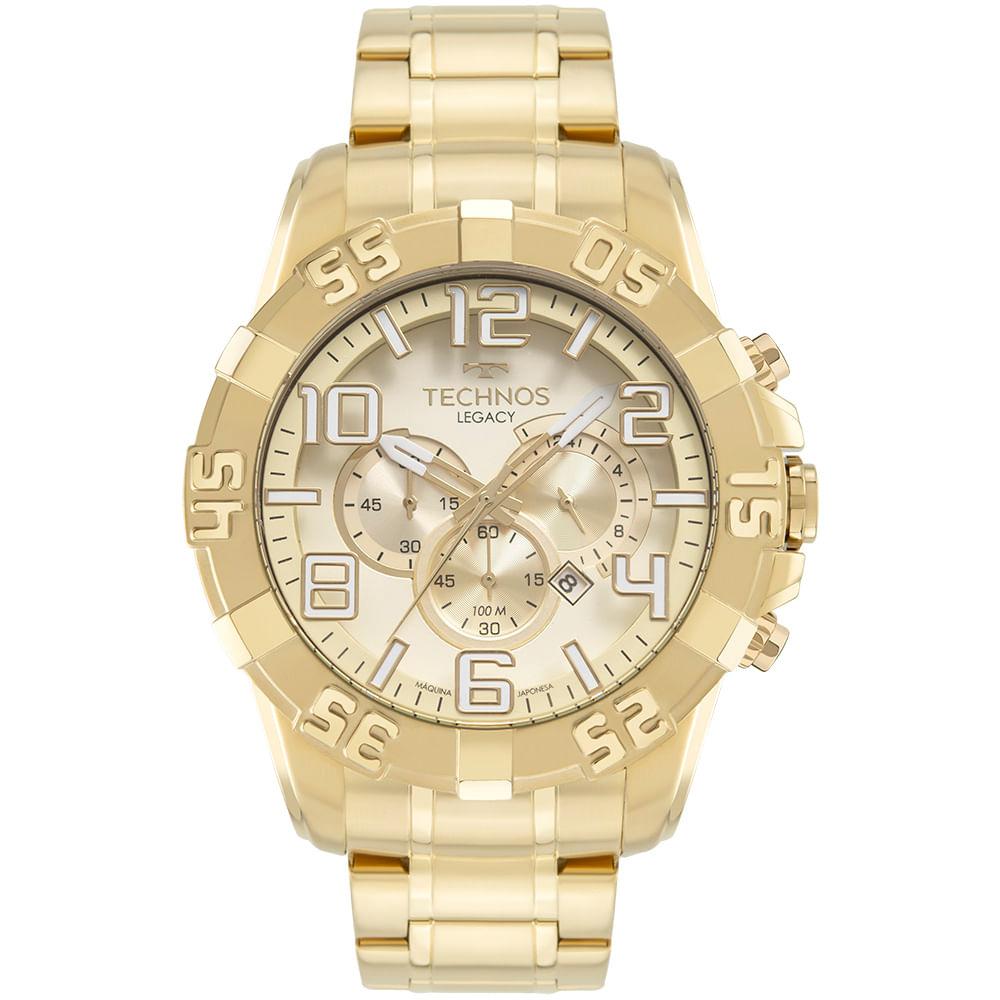 Relógio Technos Masculino Legacy Dourado - OS20IKS/4X - 1