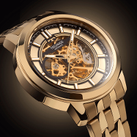 Relógio Technos Masculino Automático Dourado - G3265AF/1D - 4