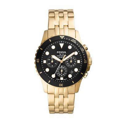 Relógio Fossil Masculino Sport Dourado - FS5836/1PN