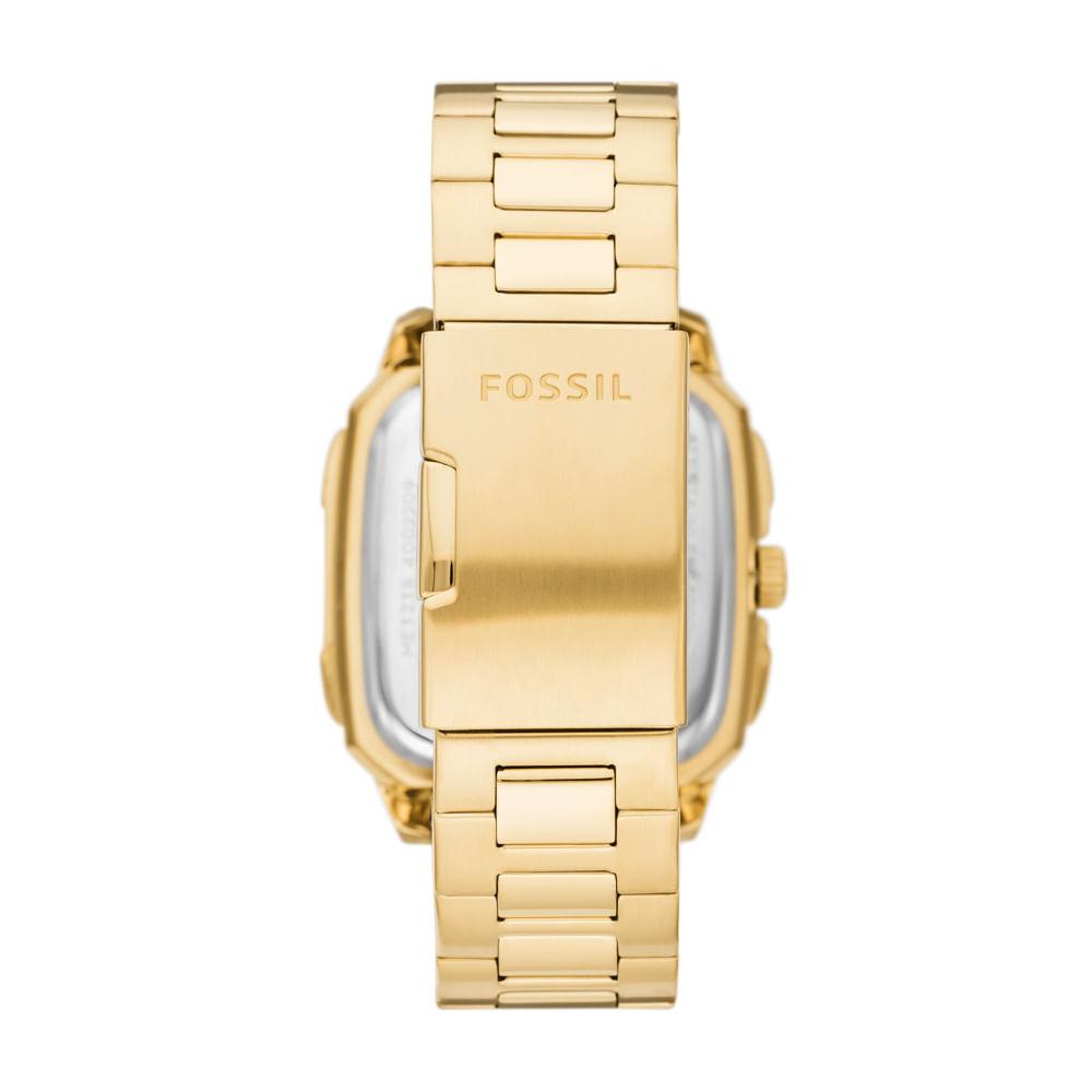 Relógio Fossil Masculino Inscription Dourado - ME3239/1DN - 3