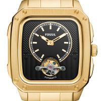 Relógio Fossil Masculino Inscription Dourado - ME3239/1DN - 5