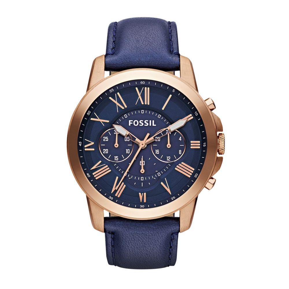 Relógio Fossil Masculino Grant Rosé - FS4835/2AN - 1