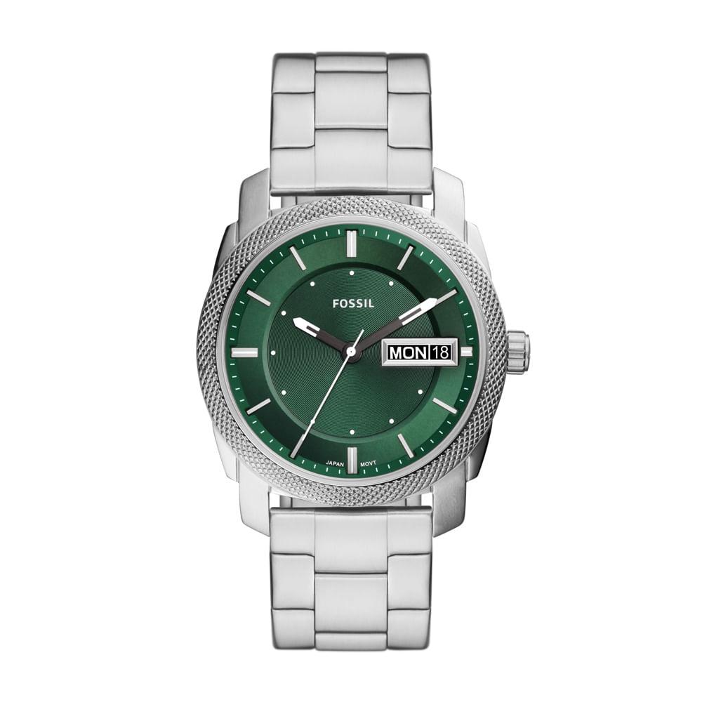 Relógio Fossil Masculino Fossil Prata - FS5899/1KN - 1