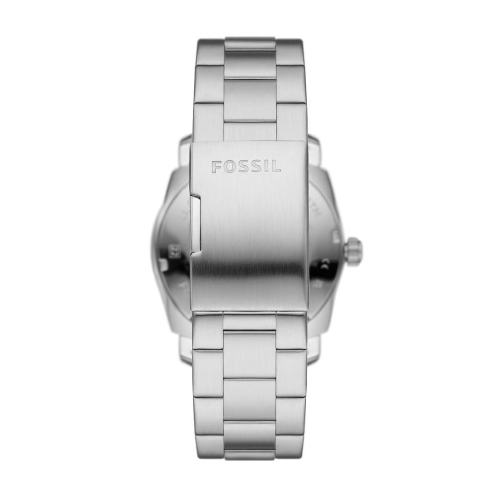 Relógio Fossil Masculino Fossil Prata - FS5899/1KN - 3