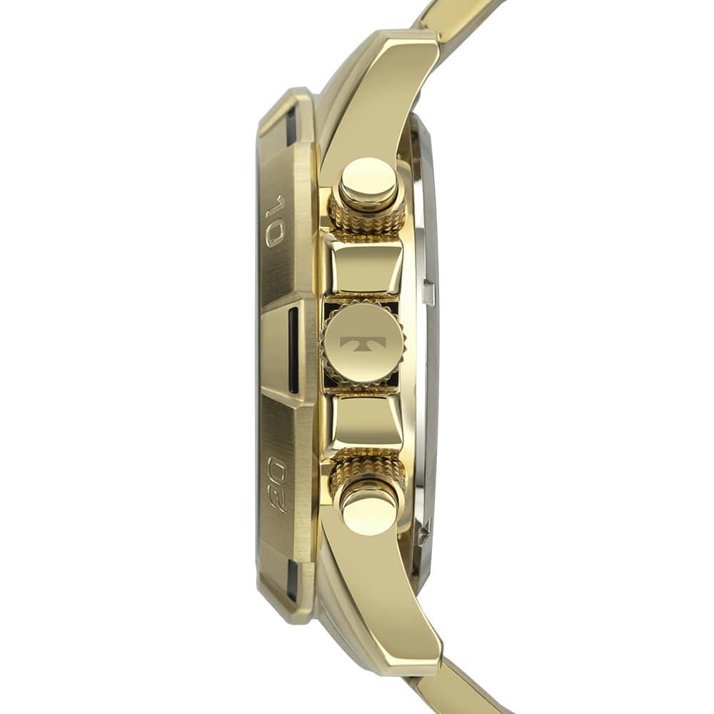 Relógio Technos Masculino Digitech Dourado - W23305AB/1P - 2