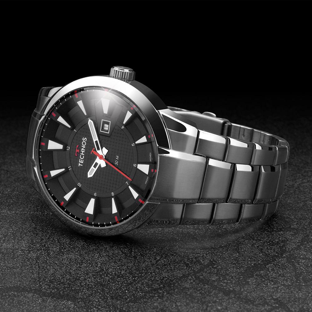 Relógio Technos Masculino Skymaster Prata - 2117LDB/1P - 2