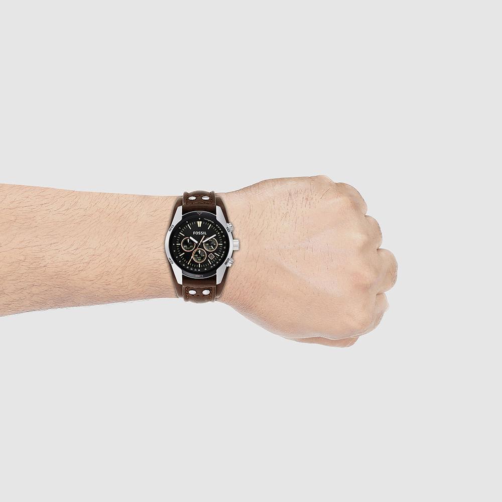 Relógio Fossil Masculino Coachman Marrom CH2891/2PN - 6