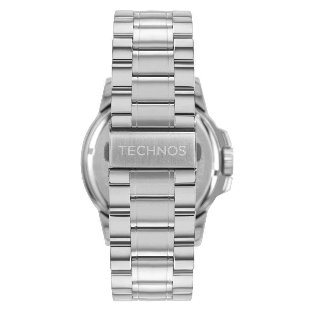 Relógio Technos Masculino Racer Prata - 6P29ALM/1P - 3