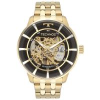 Relógio Technos Masculino Automatico Dourado - G3265AA/1P - 1