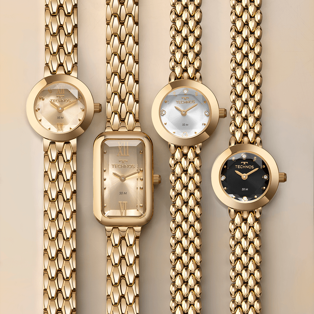 Relógio Technos Feminino Mini Dourado - 5Y20LN/1D - 3