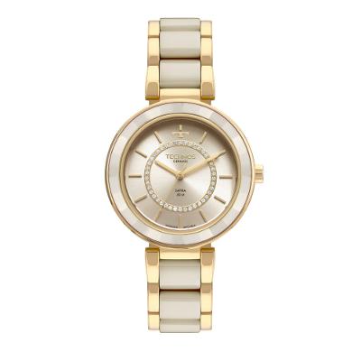 Relógio Technos Feminino Cerâmica Dourado - 2036MKP/1X