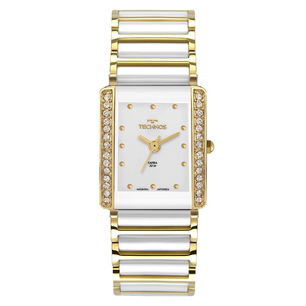 Relógio Technos Feminino Ceramic/saphire Branco(A) - 5Y30XO/1B - 3